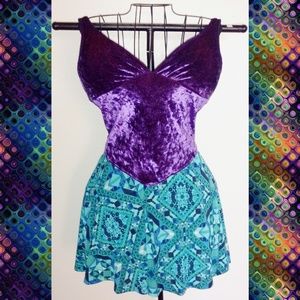 LAST CHANCE! Vintage 90s Crushed Velvet Princess